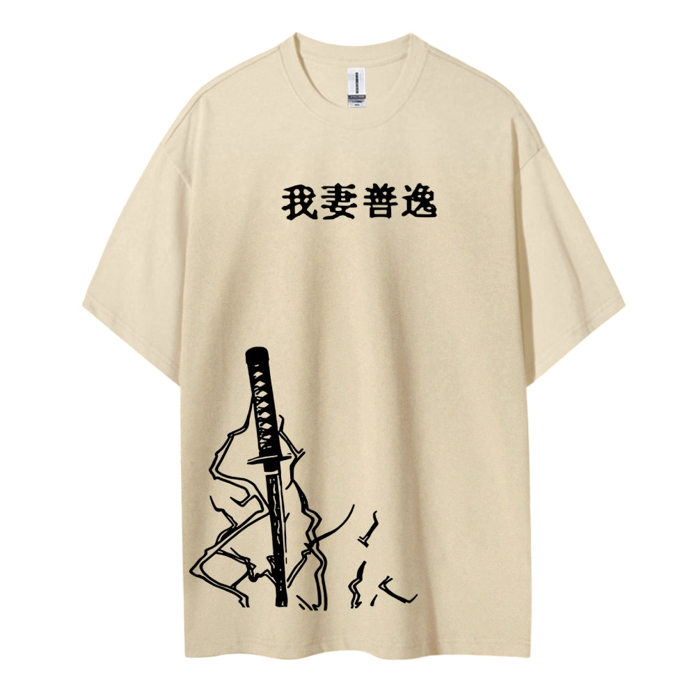 Demon Slayer Cotton Unisex Crew Neck Anime T-Shirt