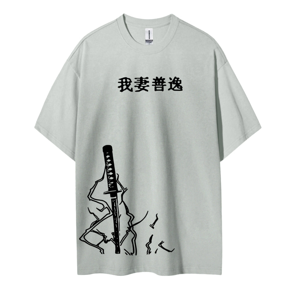Demon Slayer Cotton Unisex Crew Neck Anime T-Shirt