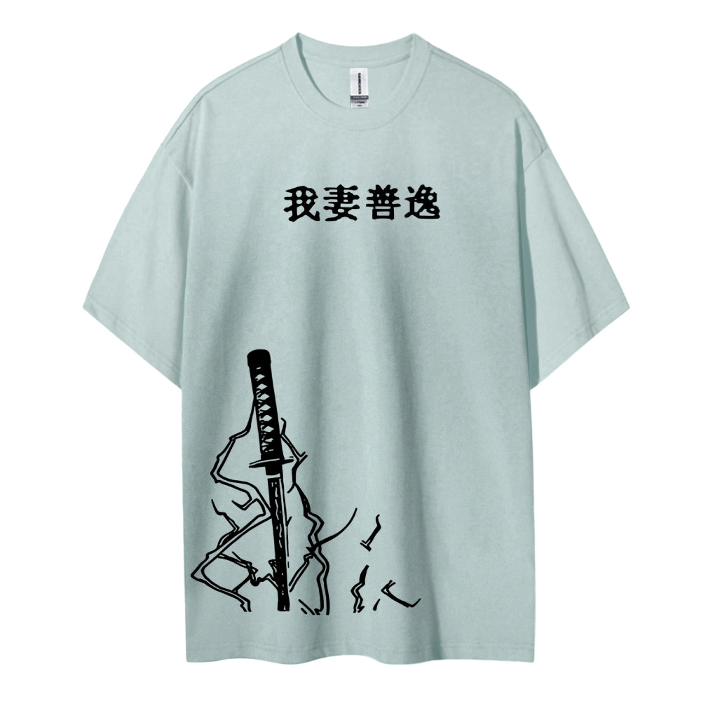 Demon Slayer Cotton Unisex Crew Neck Anime T-Shirt