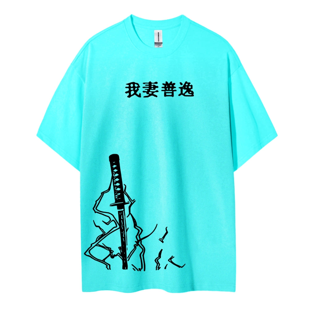 Demon Slayer Cotton Unisex Crew Neck Anime T-Shirt