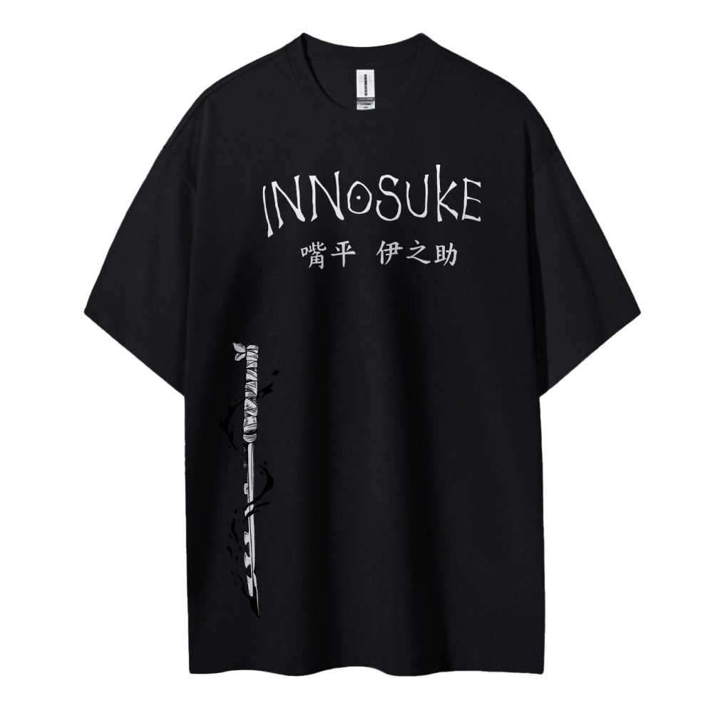 Demon Slayer Cotton Unisex Crew Neck Anime T-Shirt