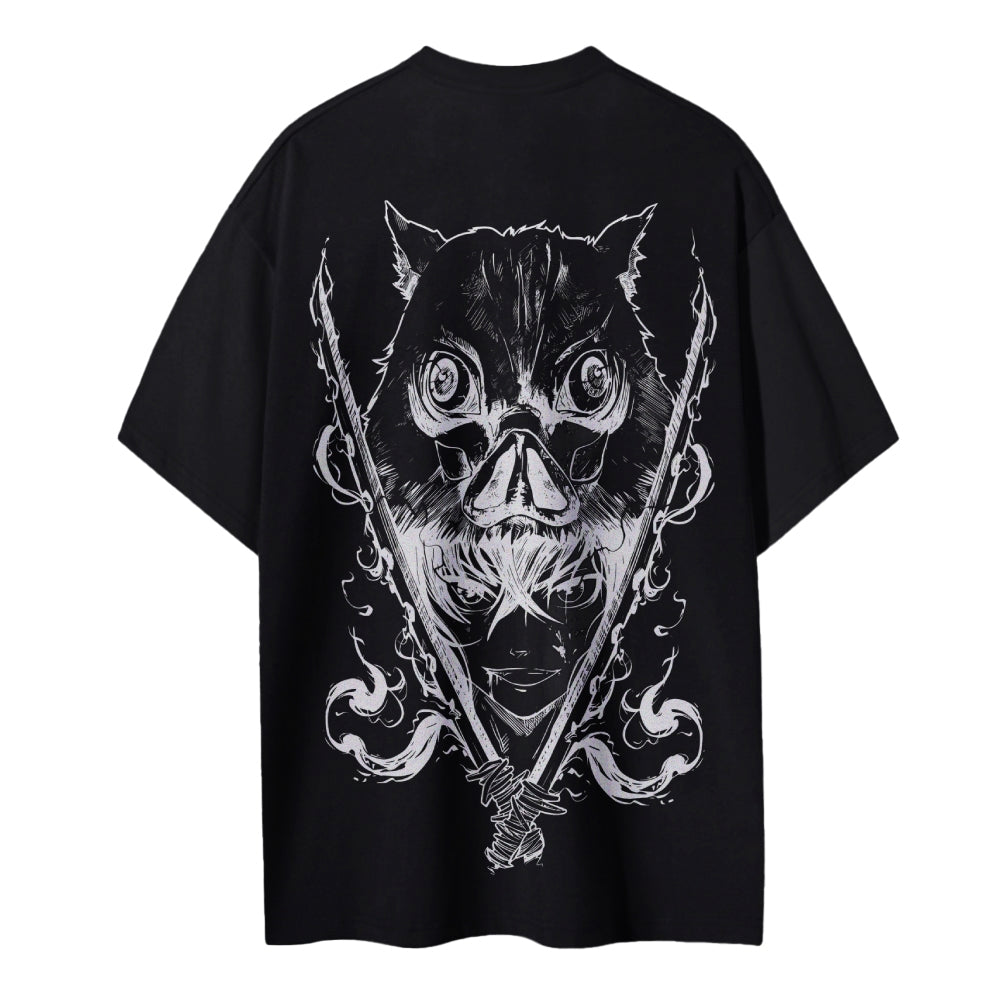 Demon Slayer Cotton Unisex Crew Neck Anime T-Shirt