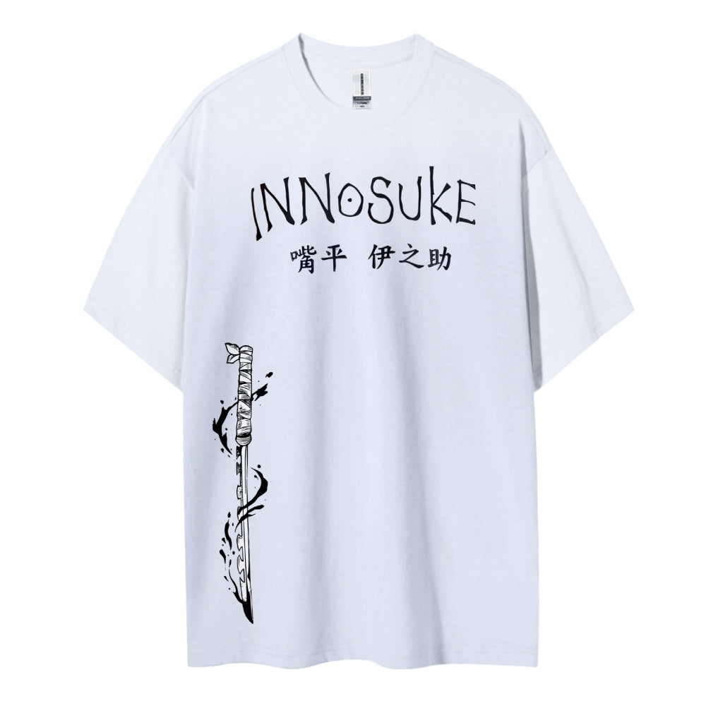 Demon Slayer Cotton Unisex Crew Neck Anime T-Shirt