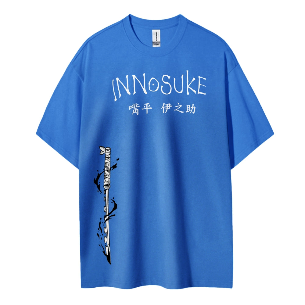 Demon Slayer Cotton Unisex Crew Neck Anime T-Shirt