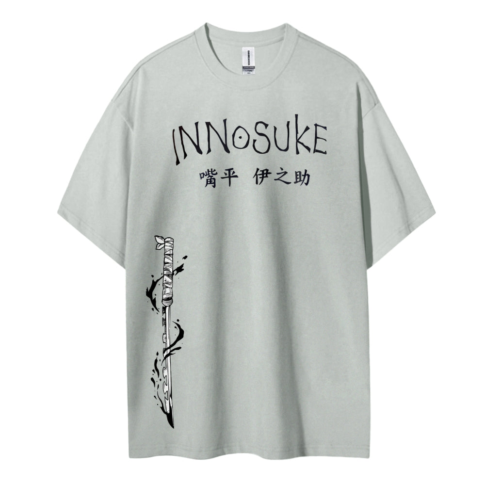 Demon Slayer Cotton Unisex Crew Neck Anime T-Shirt