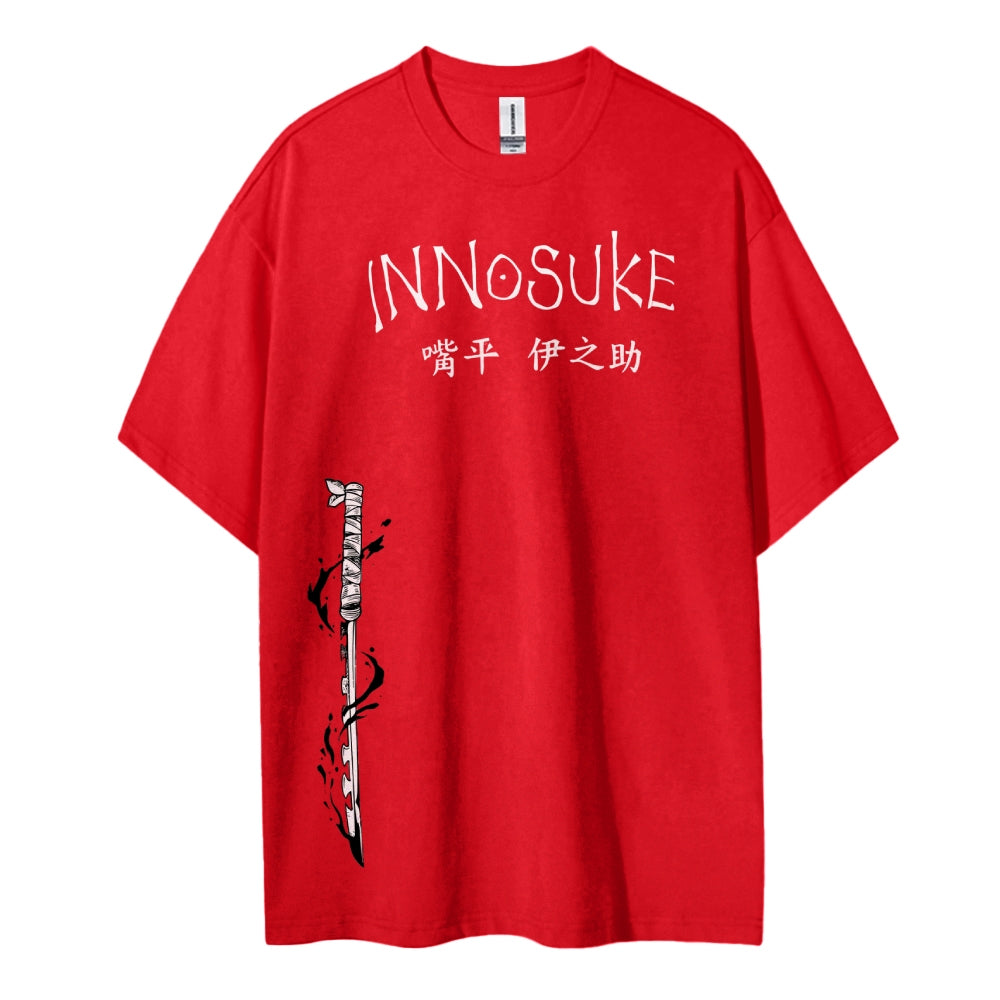 Demon Slayer Cotton Unisex Crew Neck Anime T-Shirt