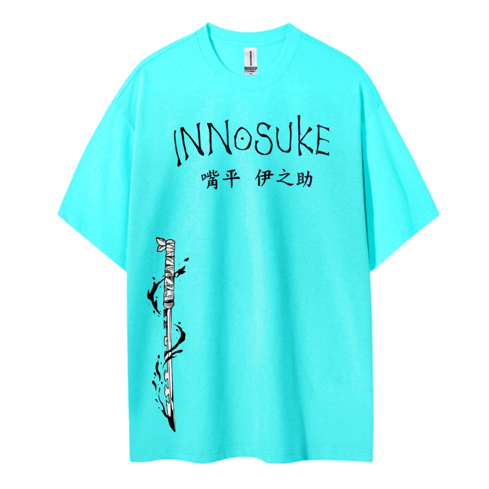 Demon Slayer Cotton Unisex Crew Neck Anime T-Shirt