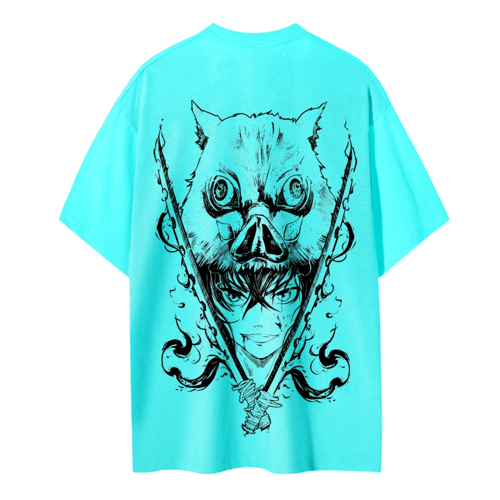 Demon Slayer Cotton Unisex Crew Neck Anime T-Shirt