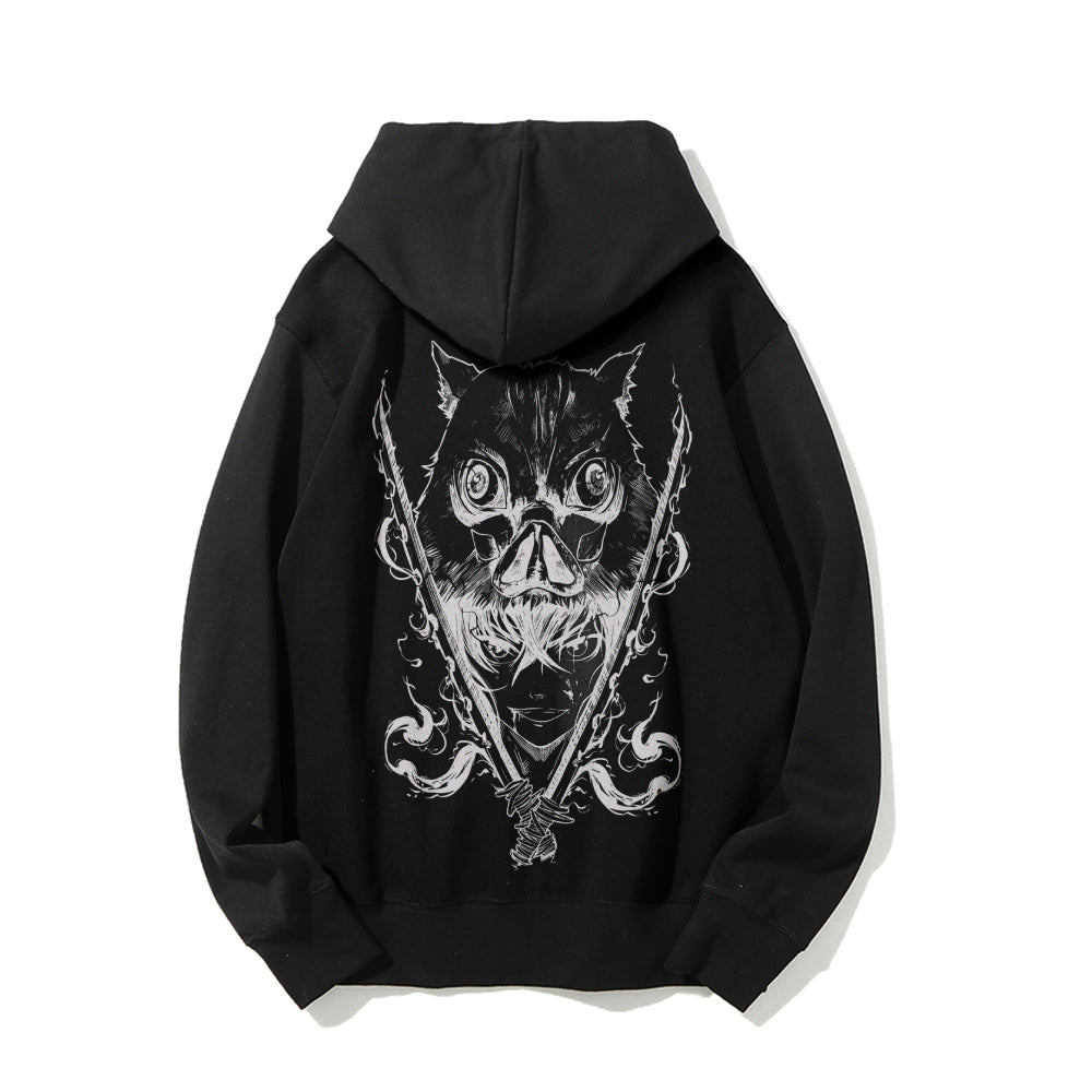 Demon Slayer  cotton unisex anime hoodie