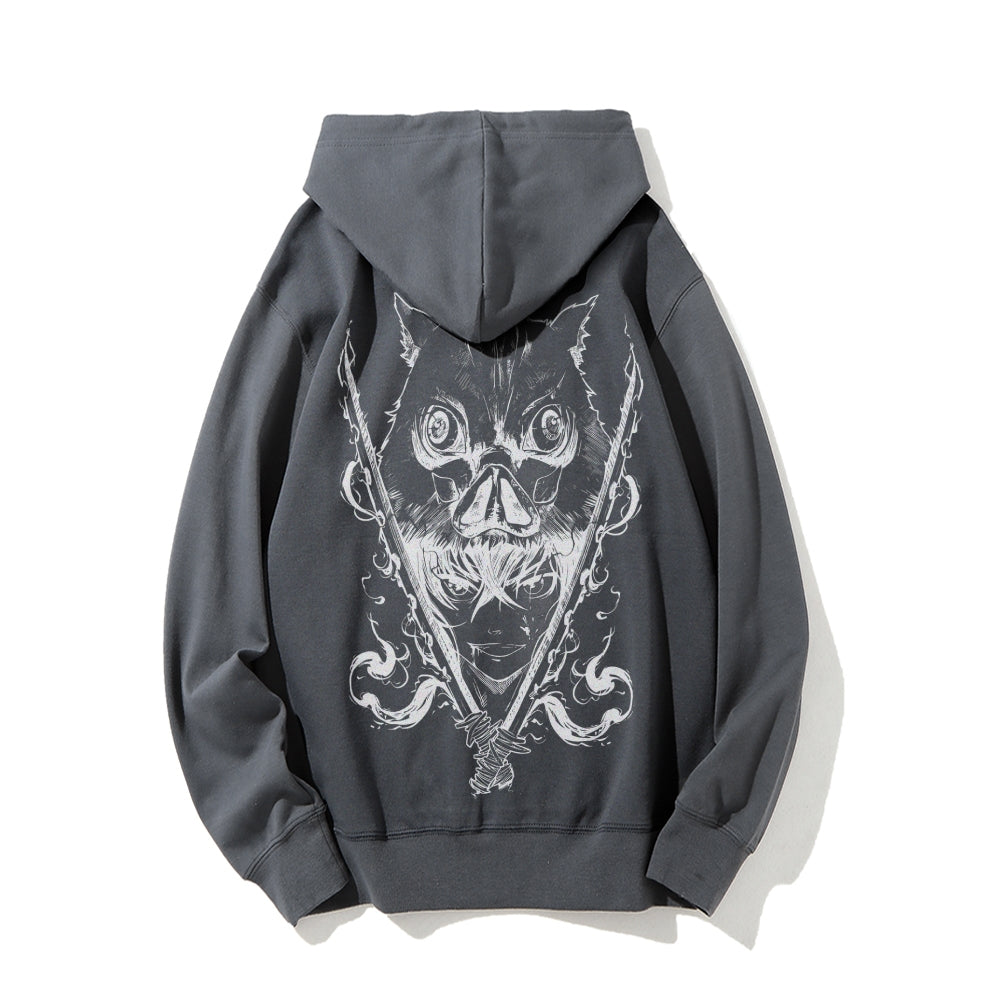 Demon Slayer  cotton unisex anime hoodie