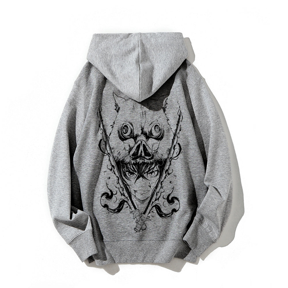 Demon Slayer  cotton unisex anime hoodie