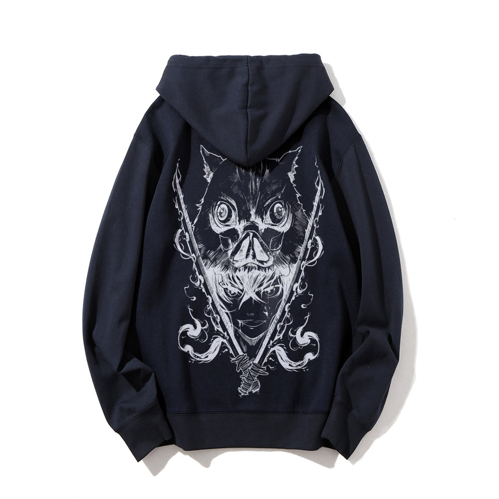 Demon Slayer  cotton unisex anime hoodie