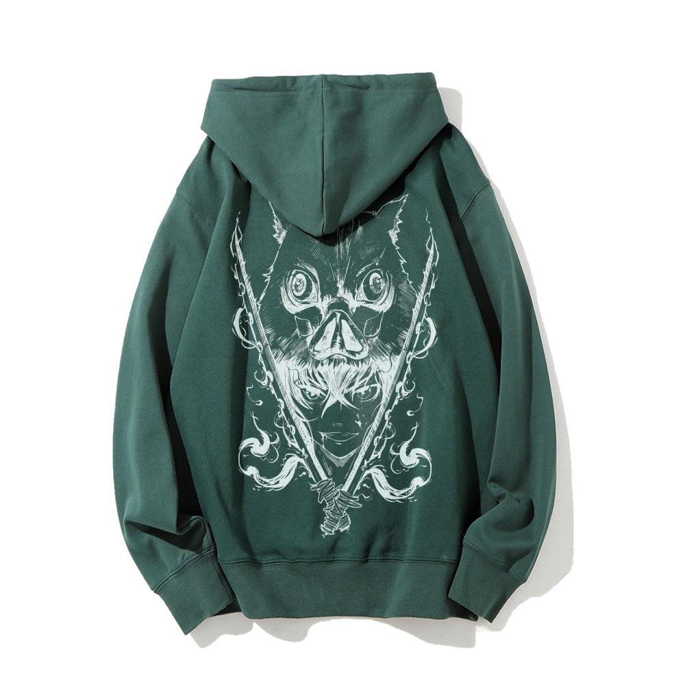 Demon Slayer  cotton unisex anime hoodie