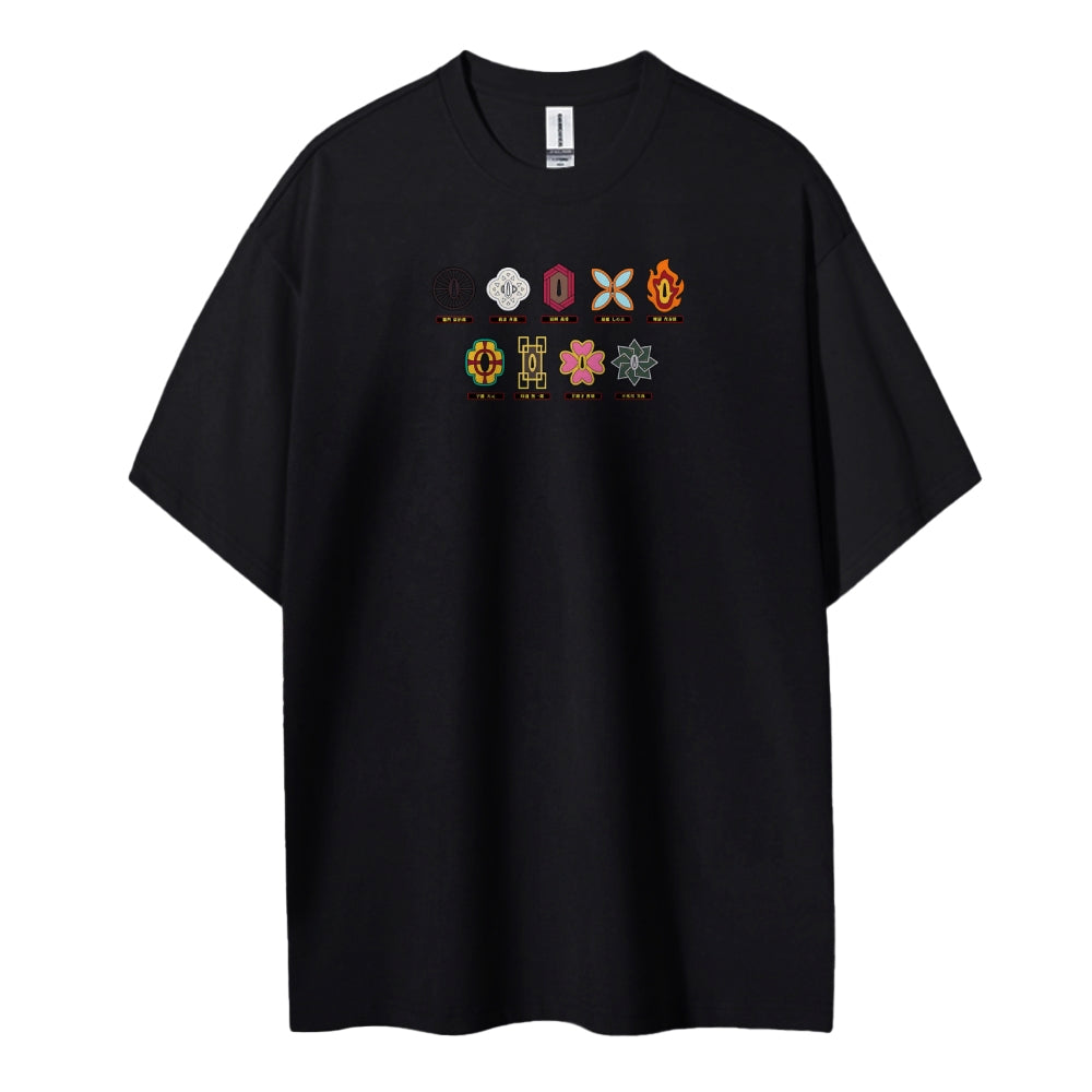 Demon Slayer Cotton Unisex Crew Neck Anime T-Shirt