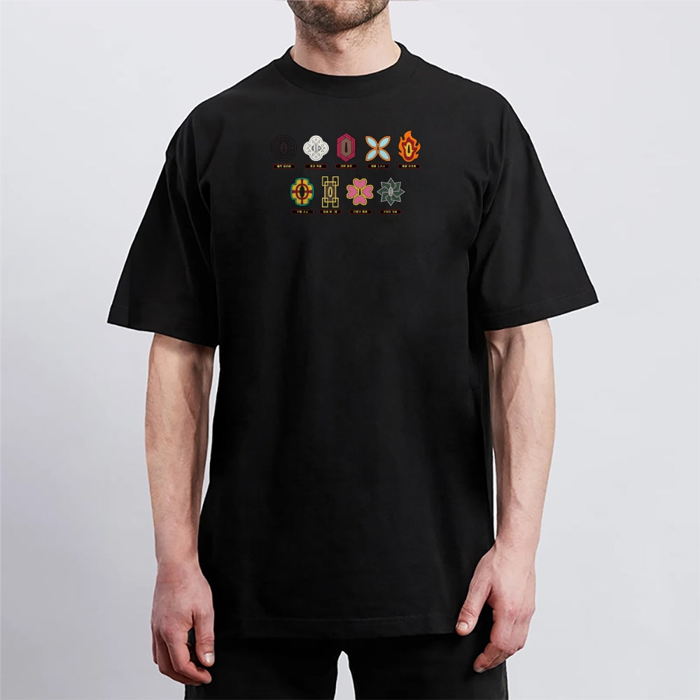 Demon Slayer Cotton Unisex Crew Neck Anime T-Shirt