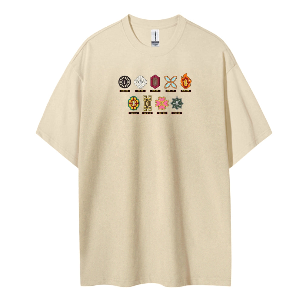 Demon Slayer Cotton Unisex Crew Neck Anime T-Shirt