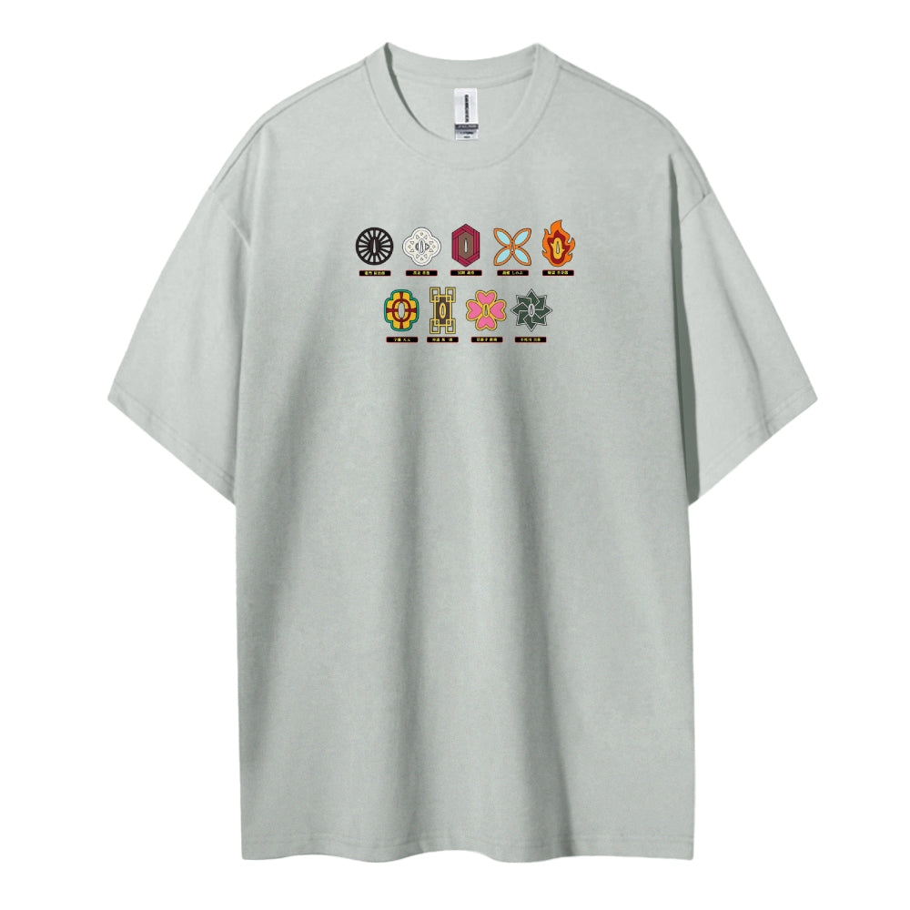 Demon Slayer Cotton Unisex Crew Neck Anime T-Shirt