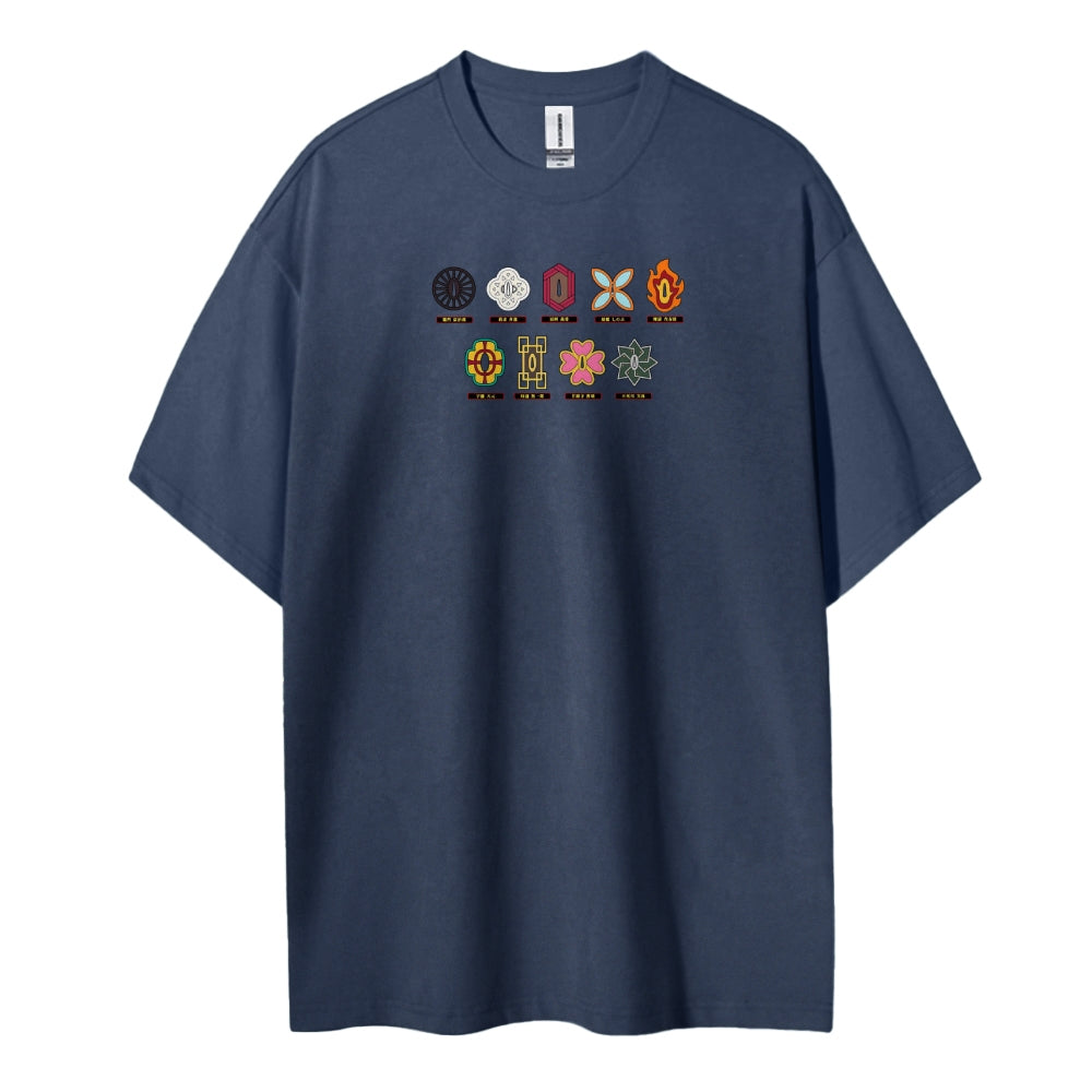 Demon Slayer Cotton Unisex Crew Neck Anime T-Shirt