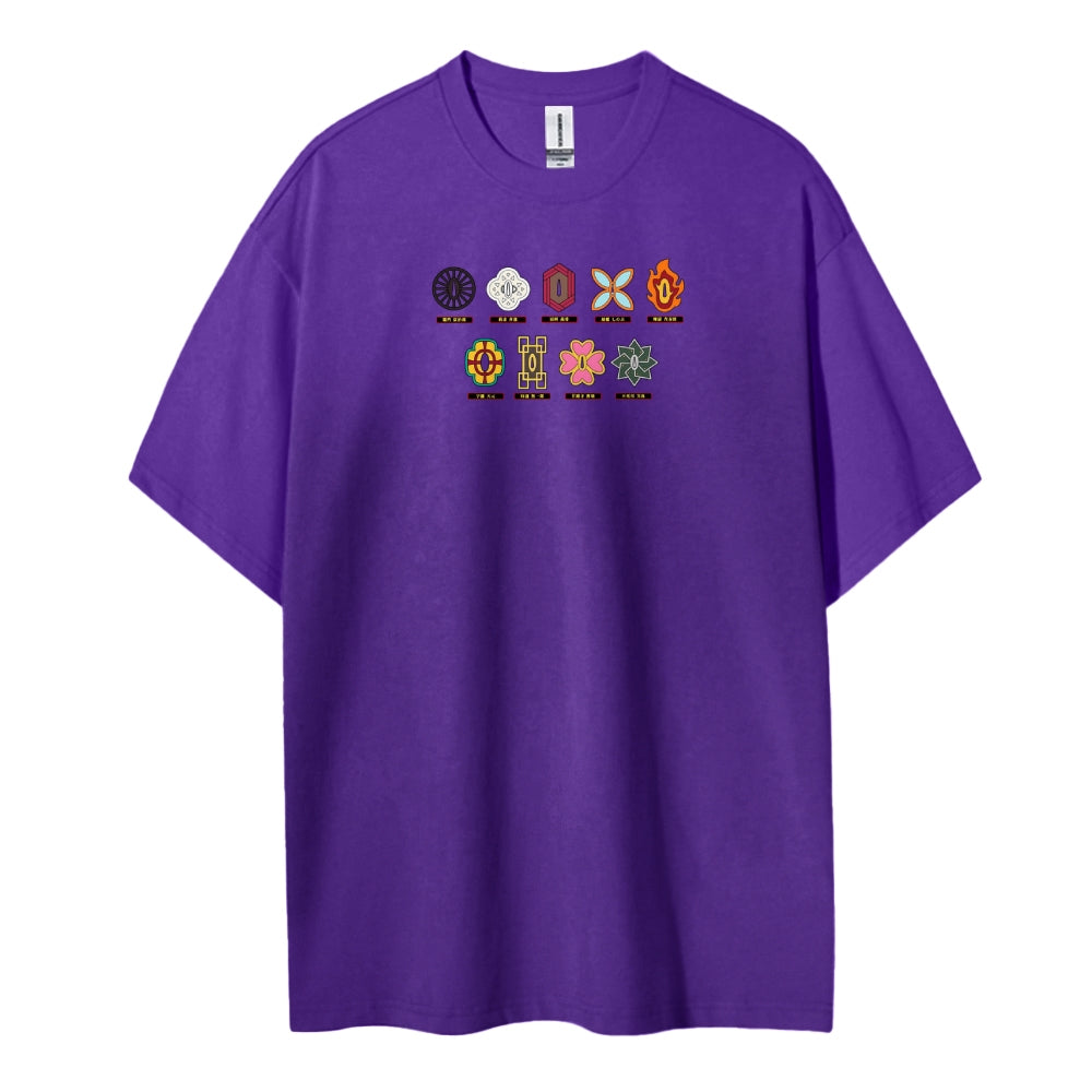 Demon Slayer Cotton Unisex Crew Neck Anime T-Shirt