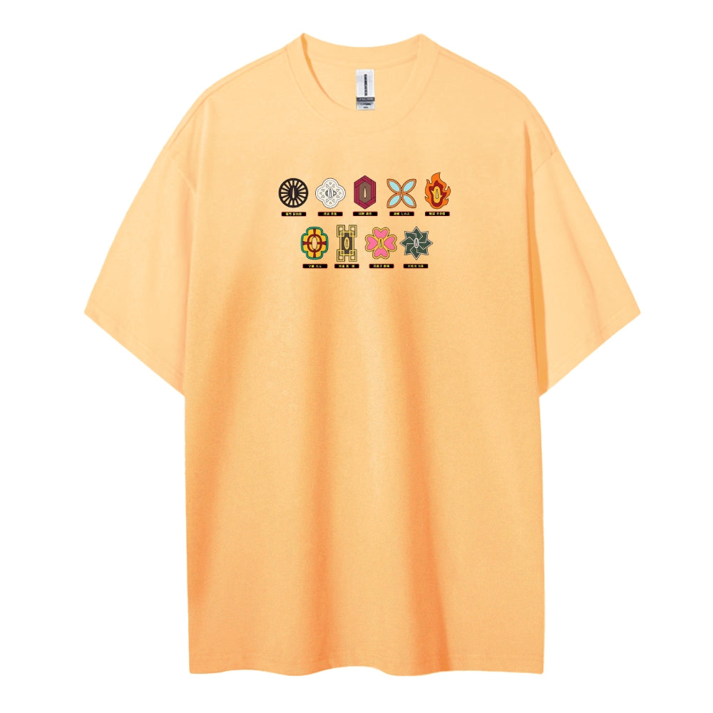 Demon Slayer Cotton Unisex Crew Neck Anime T-Shirt