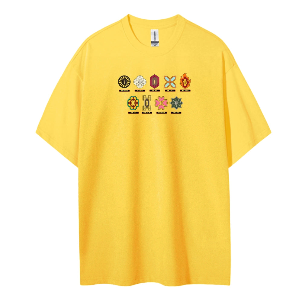 Demon Slayer Cotton Unisex Crew Neck Anime T-Shirt