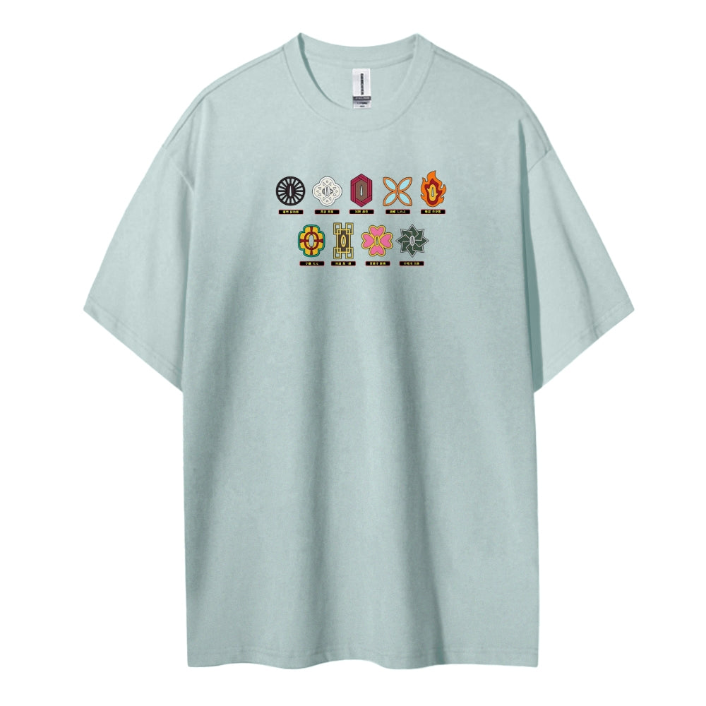 Demon Slayer Cotton Unisex Crew Neck Anime T-Shirt