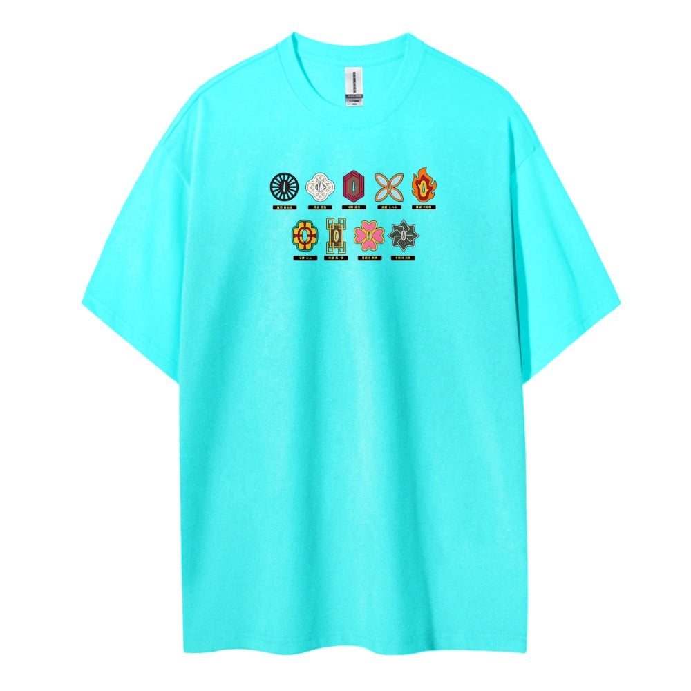 Demon Slayer Cotton Unisex Crew Neck Anime T-Shirt