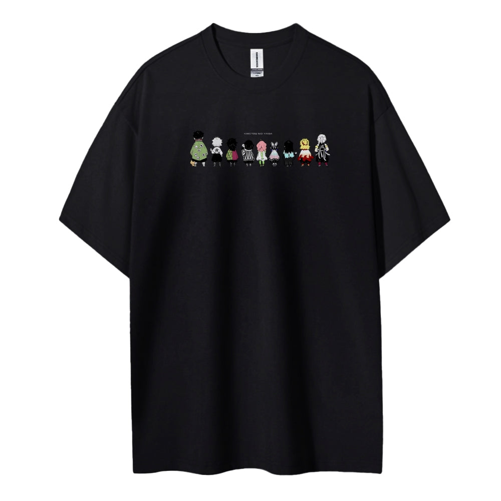 Demon Slayer Cotton Unisex Crew Neck Anime T-Shirt