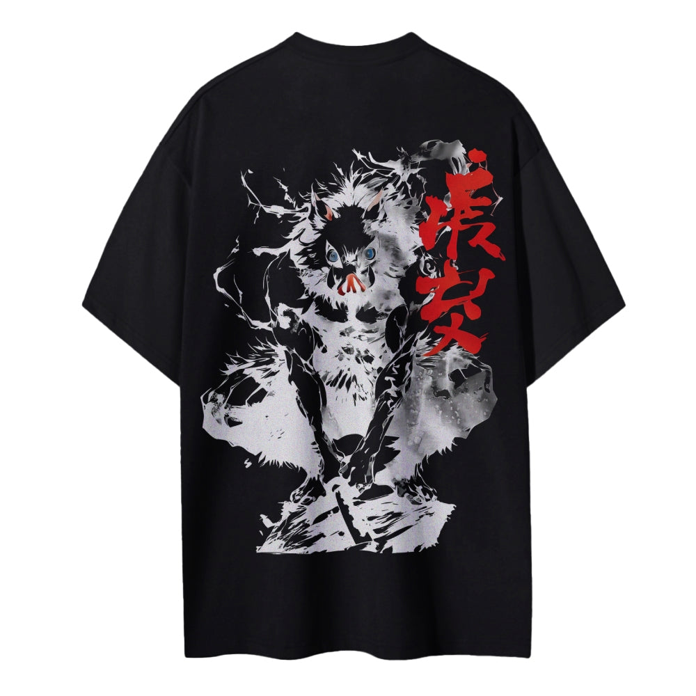 Demon Slayer Cotton Unisex Crew Neck Anime T-Shirt