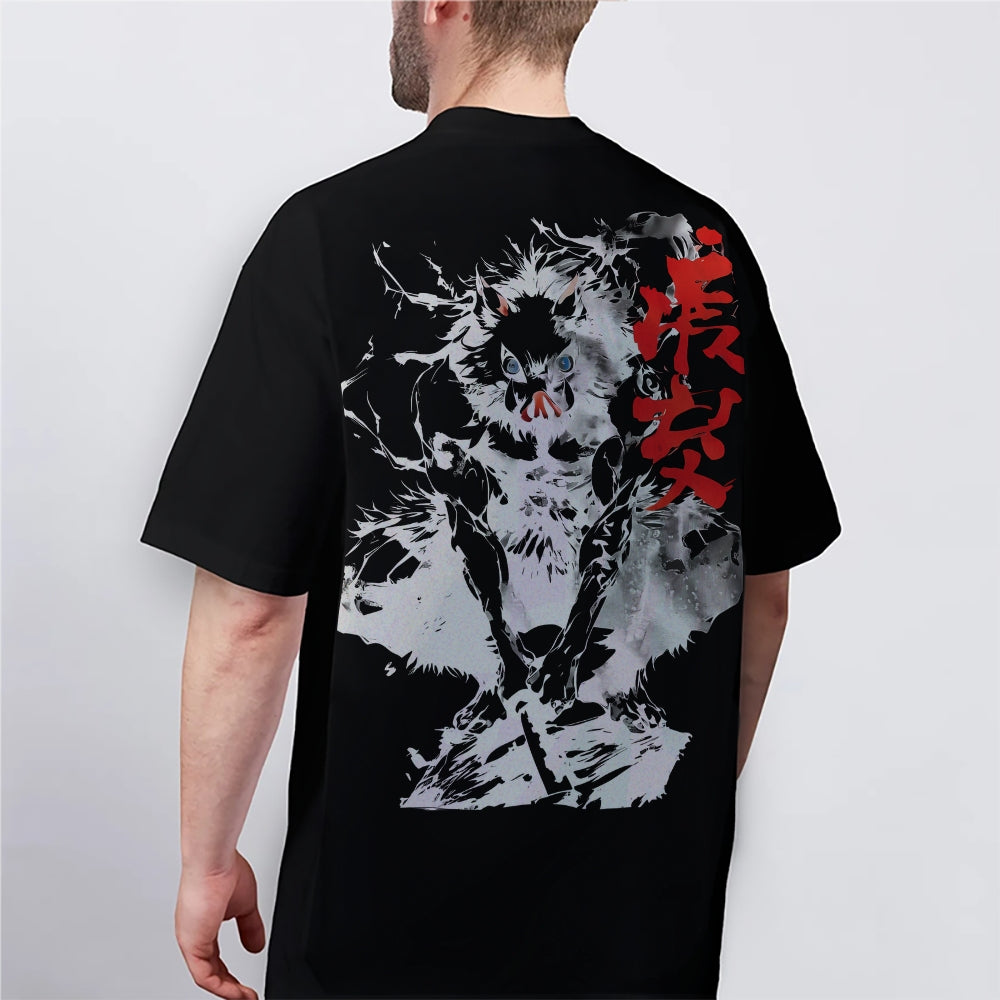 Demon Slayer Cotton Unisex Crew Neck Anime T-Shirt