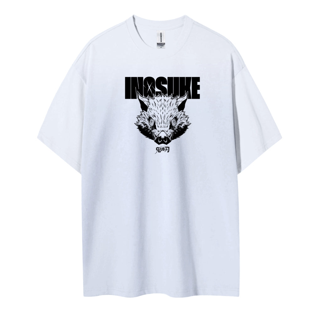 Demon Slayer Cotton Unisex Crew Neck Anime T-Shirt