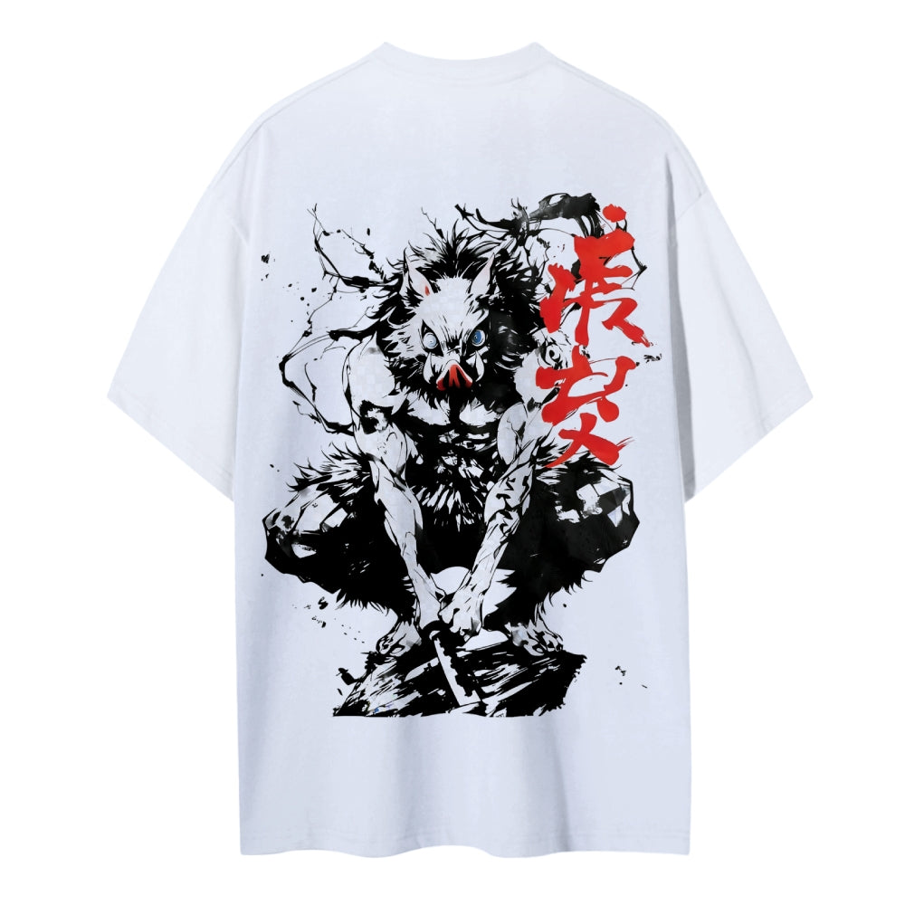Demon Slayer Cotton Unisex Crew Neck Anime T-Shirt