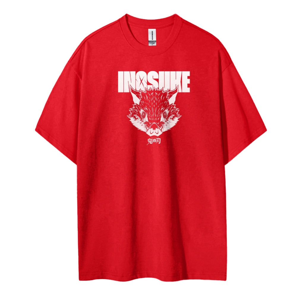 Demon Slayer Cotton Unisex Crew Neck Anime T-Shirt