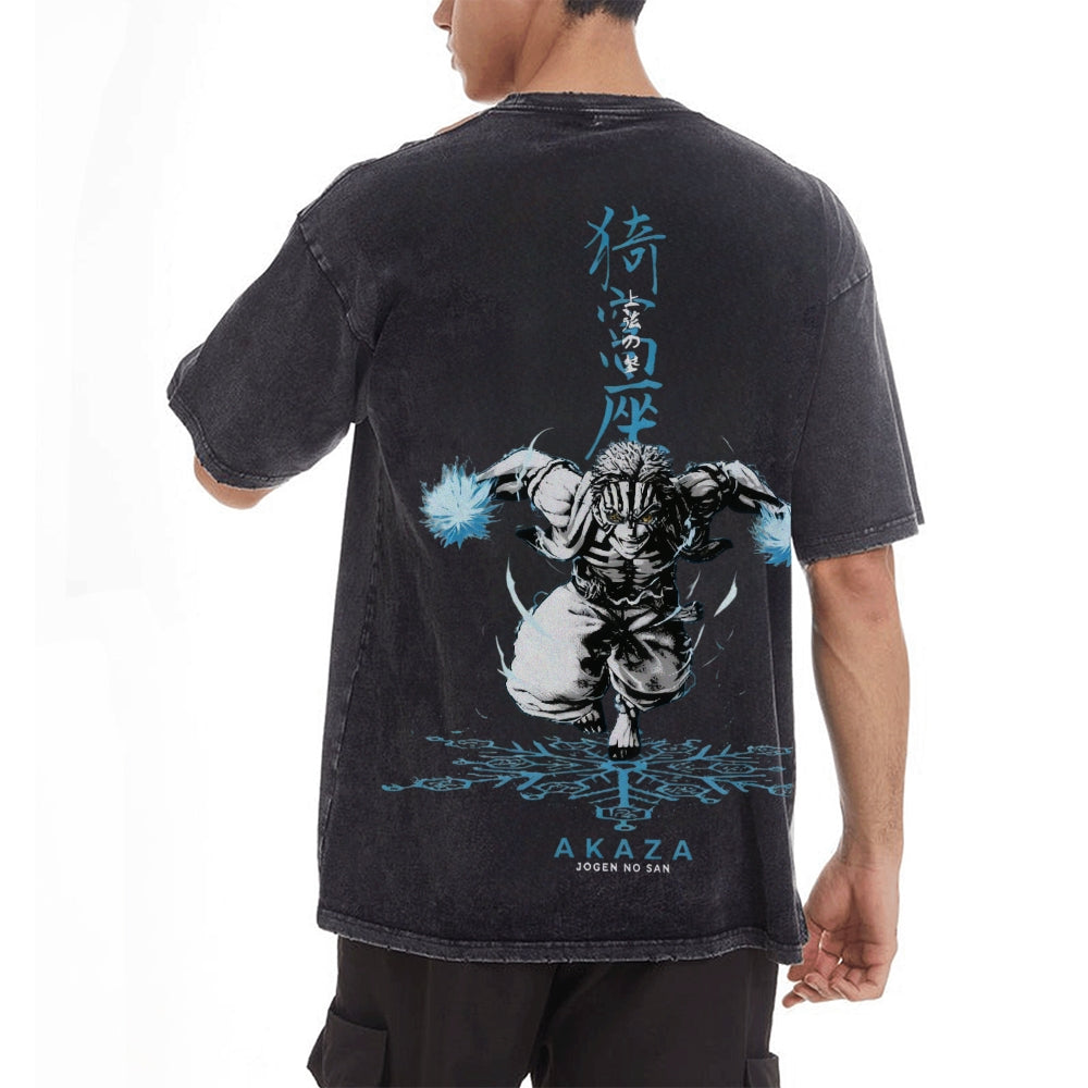 Vintage Oversized T-Shirt Demon Slayer