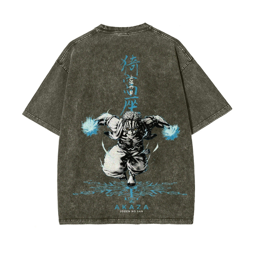 Vintage Oversized T-Shirt Demon Slayer