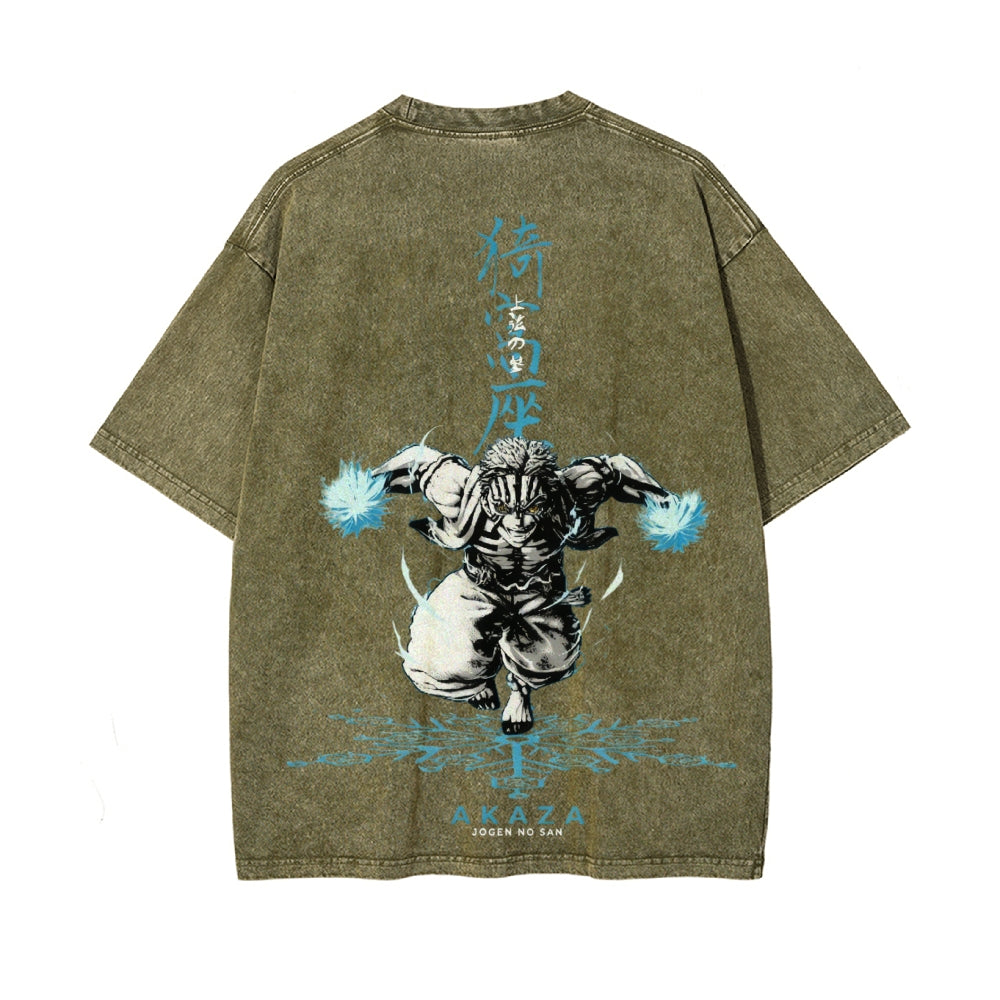 Vintage Oversized T-Shirt Demon Slayer
