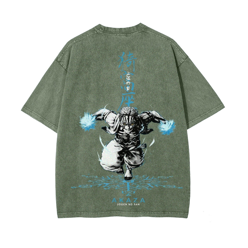 Vintage Oversized T-Shirt Demon Slayer