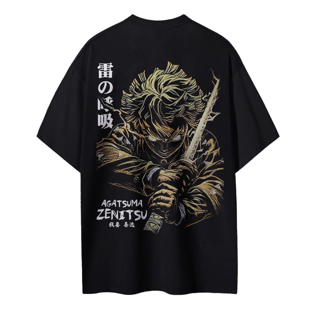 Demon Slayer Cotton Unisex Crew Neck Anime T-Shirt