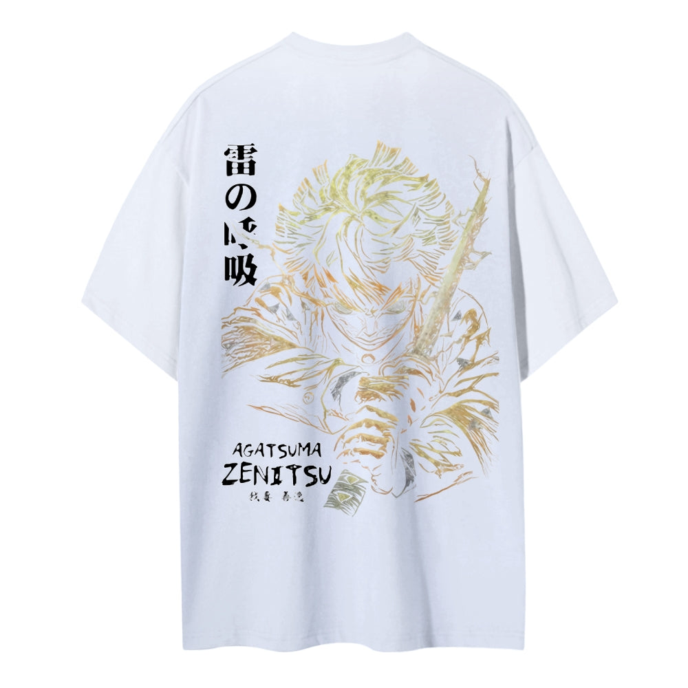 Demon Slayer Cotton Unisex Crew Neck Anime T-Shirt