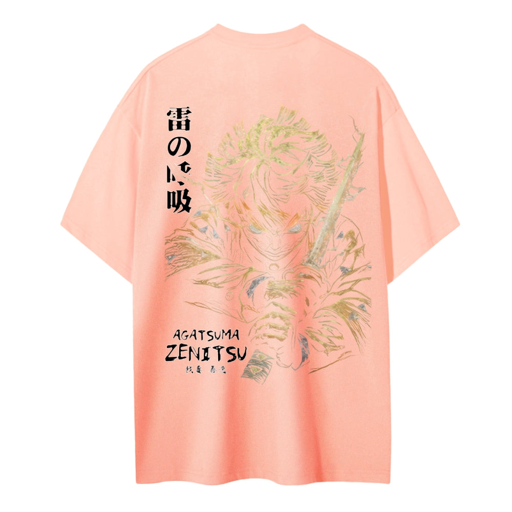 Demon Slayer Cotton Unisex Crew Neck Anime T-Shirt