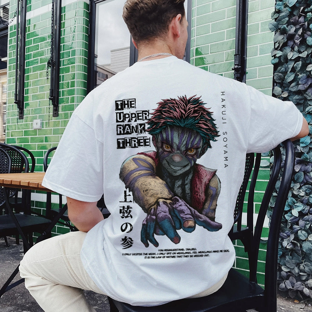 Demon Slayer Cotton Unisex Crew Neck Anime T-Shirt