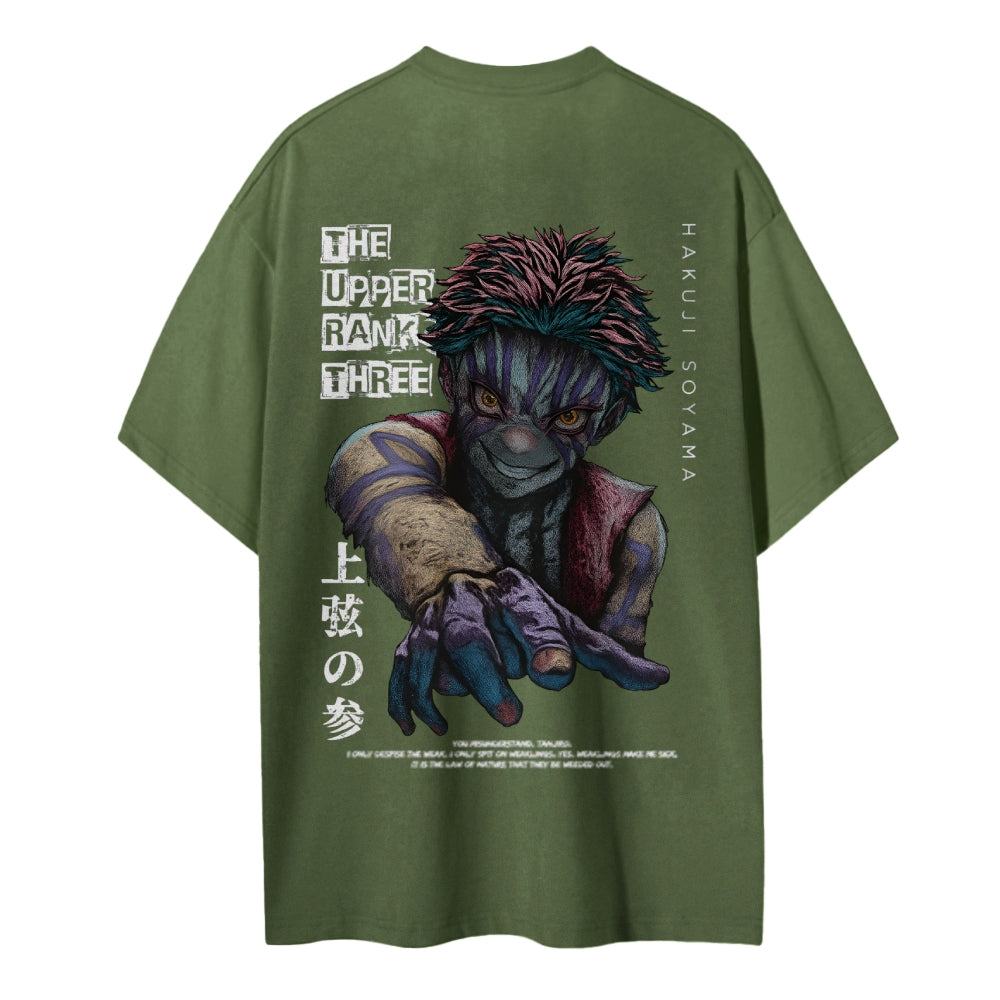 Demon Slayer Cotton Unisex Crew Neck Anime T-Shirt