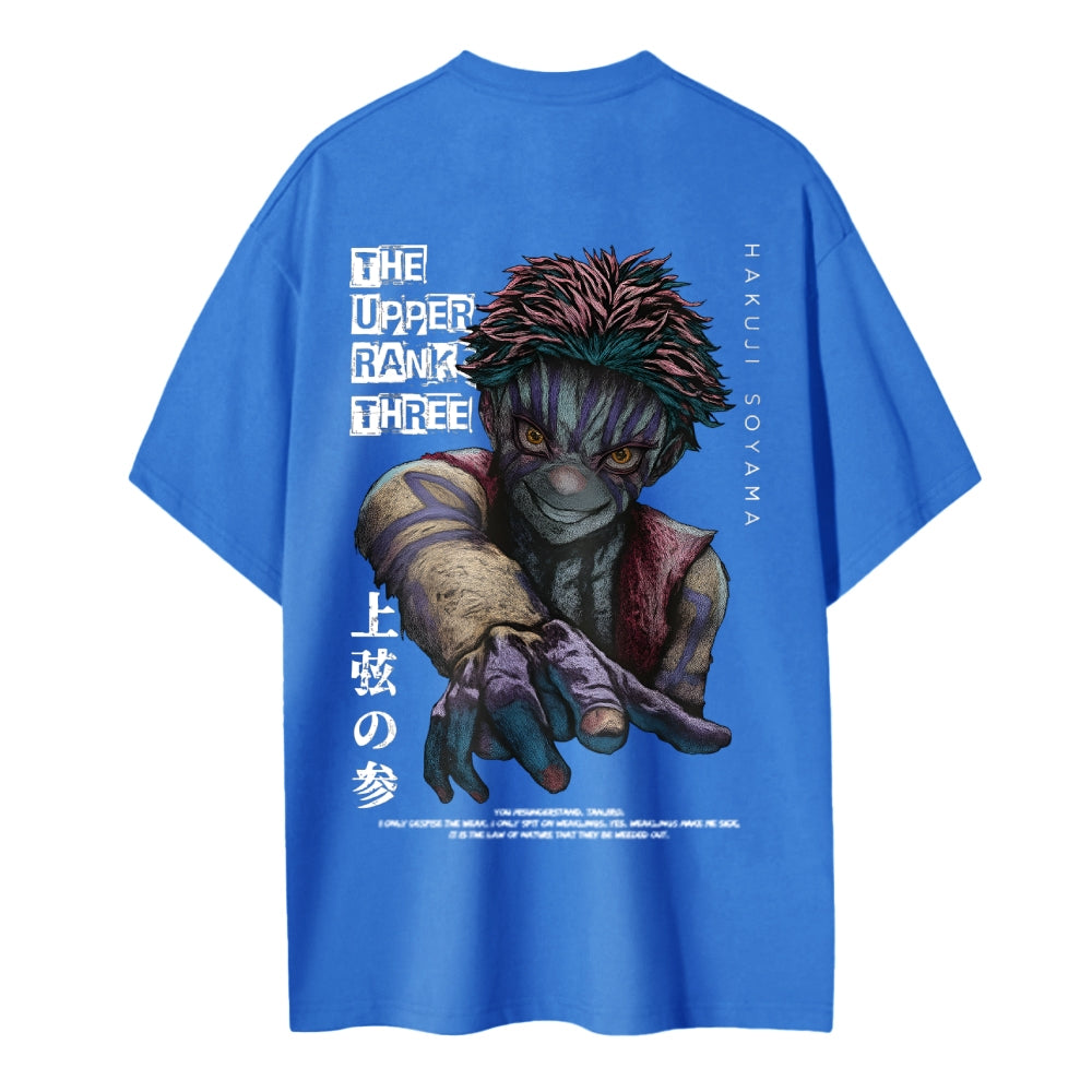 Demon Slayer Cotton Unisex Crew Neck Anime T-Shirt