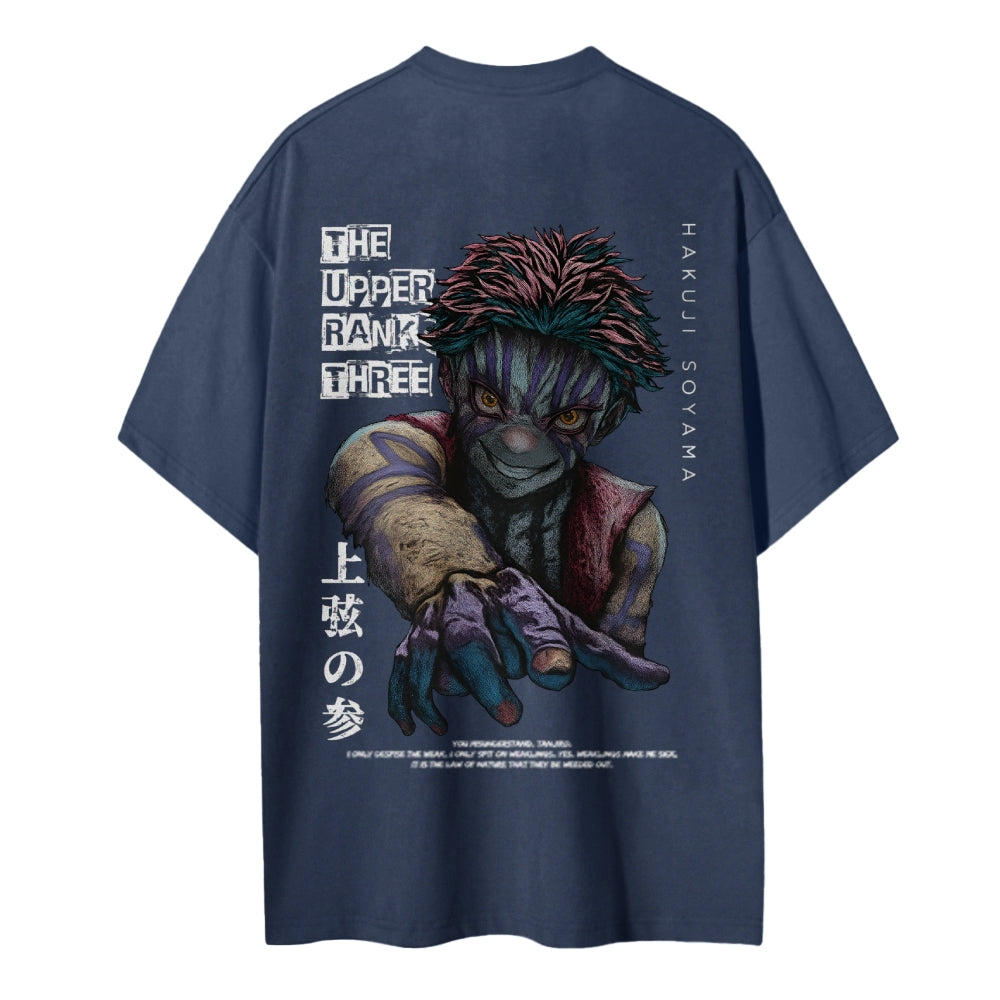 Demon Slayer Cotton Unisex Crew Neck Anime T-Shirt