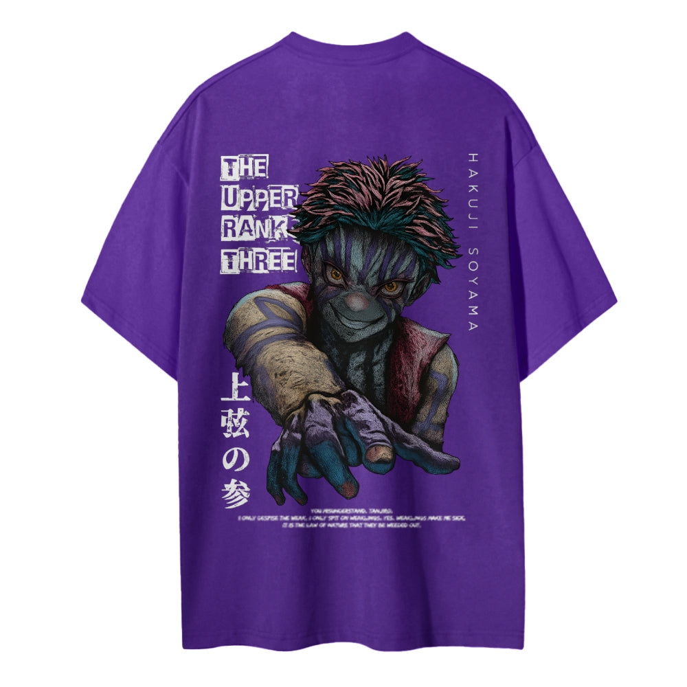 Demon Slayer Cotton Unisex Crew Neck Anime T-Shirt