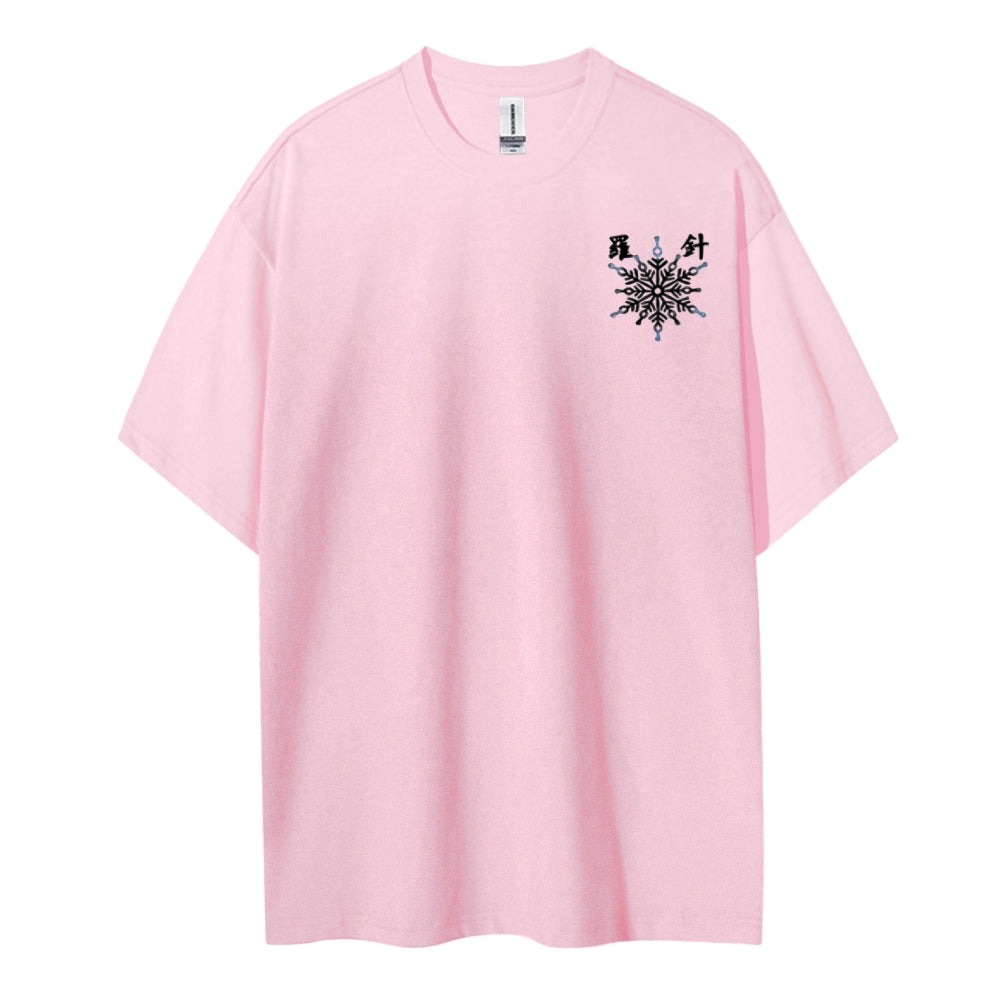Demon Slayer Cotton Unisex Crew Neck Anime T-Shirt