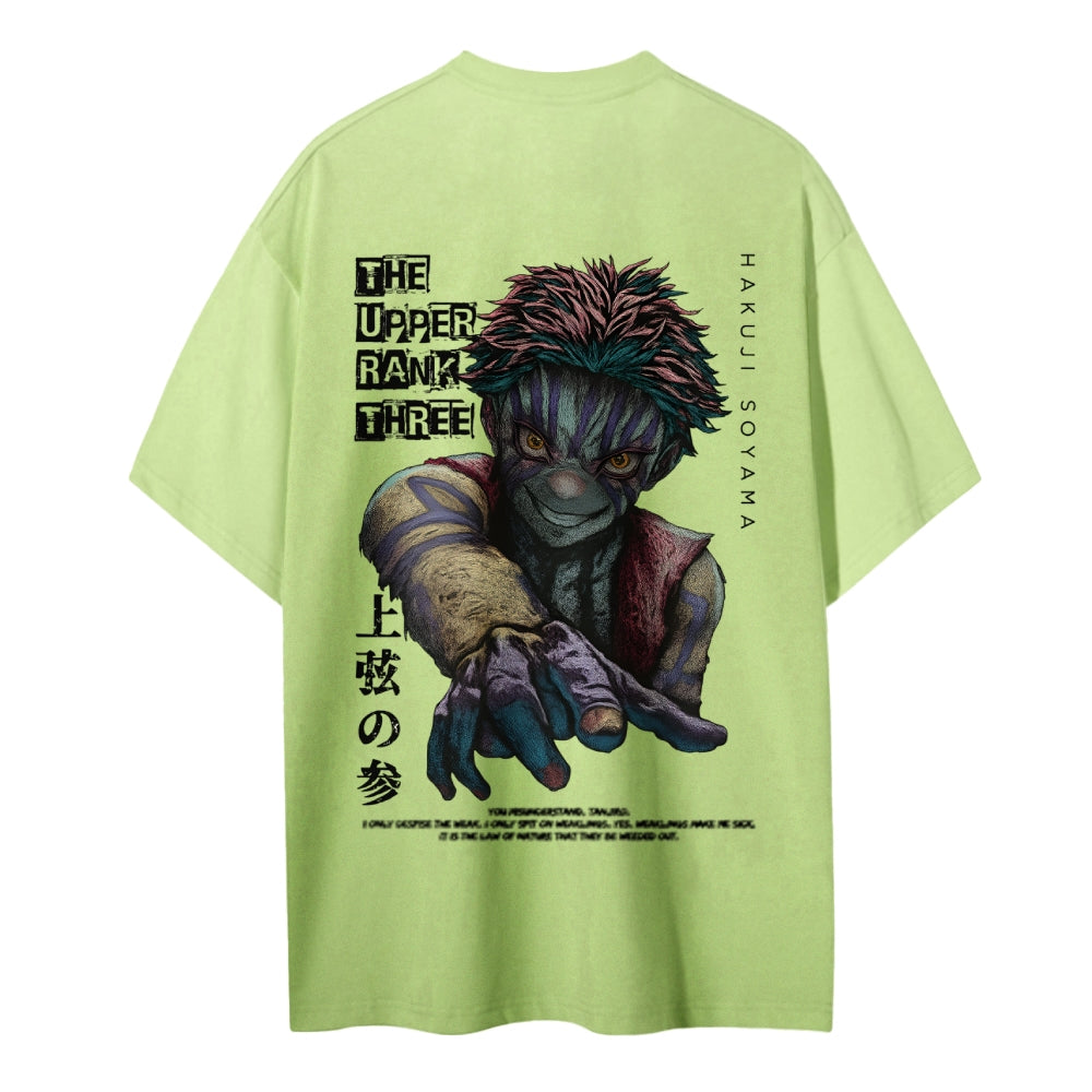 Demon Slayer Cotton Unisex Crew Neck Anime T-Shirt