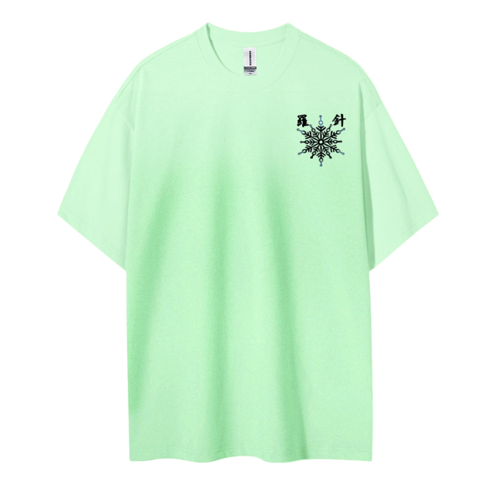 Demon Slayer Cotton Unisex Crew Neck Anime T-Shirt