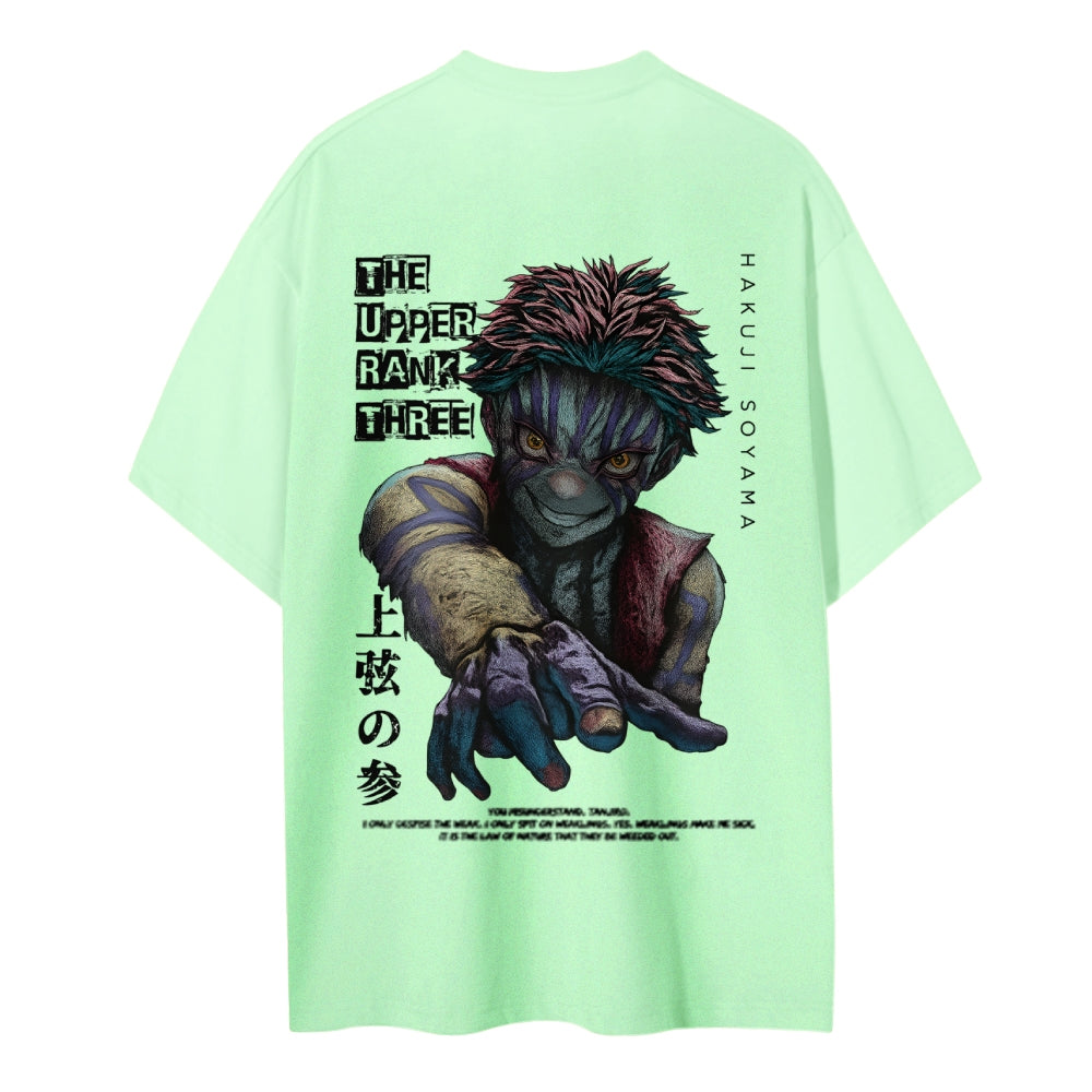 Demon Slayer Cotton Unisex Crew Neck Anime T-Shirt