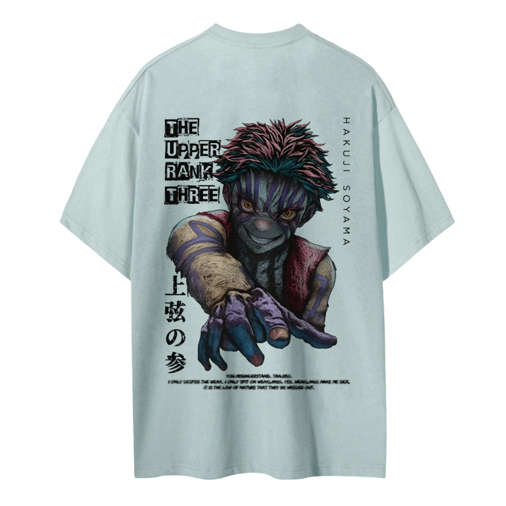Demon Slayer Cotton Unisex Crew Neck Anime T-Shirt
